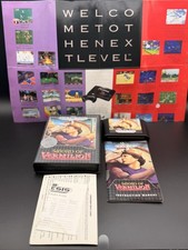 Sword of Vermilion (Sega Genesis, 1990) Authentic CIB & Tested Fast Shipping!