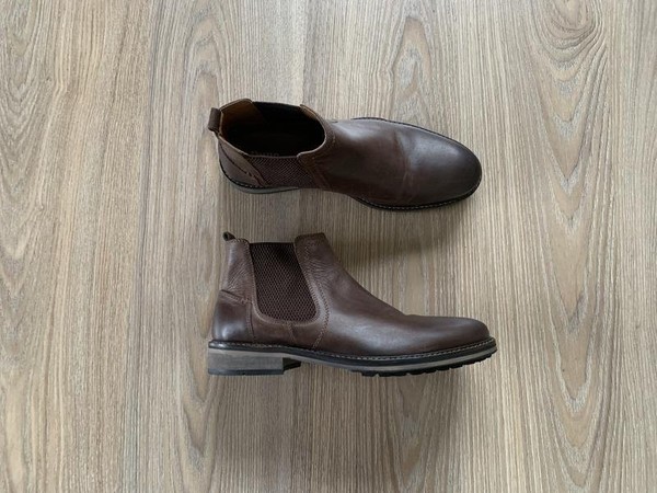 Men Dune London Boots Brown Leather 42
