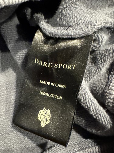Darc Sport Batman x Wolves Born in Darkness Crewneck Gray Medium Limited Edition - Picture 10 of 11