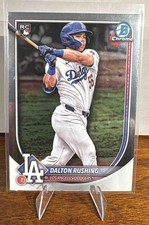 2025 Bowman Chrome Sapphire Dalton Rushing #100 RC Dodgers
