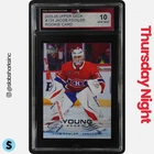 2025 UPPER DECK EXTENDED SERIES #724 JACOB FOWLER YOUNG GUNS RC ROOKIE KSA 10