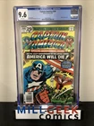 Captain America #200 (Marvel August 1976) CGC Graded 9.6 (NM+) Bicentennial