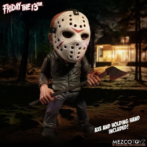 Figura de seis pulgadas MEZCO Toyz MDS Designer Series Friday the 13th Jason nuevo stock - Imagen 2 de 7