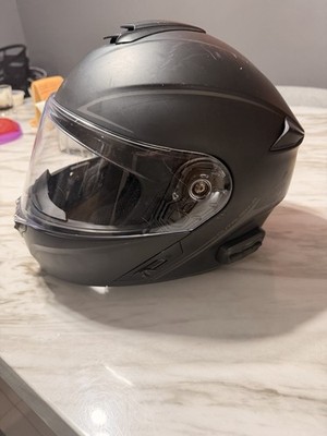 L (Large) Sena Impulse Motorcycle Helmet Black Harman Kardon Bluetooth- Scuffed