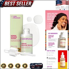 Overnight AHA BHA Serum for Acne Prevention and Skin Brightening - 1 fl oz