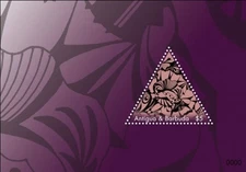 Antigua 2009 - Peonies Flowers - Souvenir Stamp Sheet - Scott #3035 - MNH