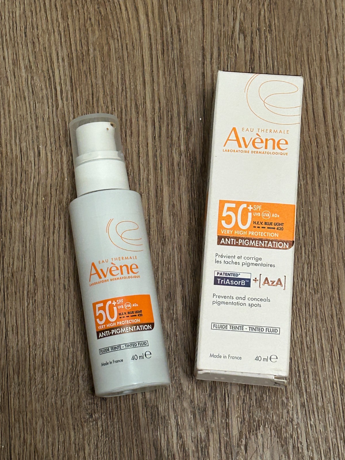 Eau Thermale Avene Anti Pigmentation SPF50 Fluid 40ml Expiry 06 / 2027 BNIB
