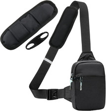 Mini Sling Bag for Men Crossbody,Small Chest Bag Casual Trendy Waterproof Lightw