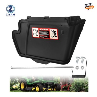 HTJYMY TCA16388 TCA16387 Discharge Chute Kit for JD X370, X380, X384, Black