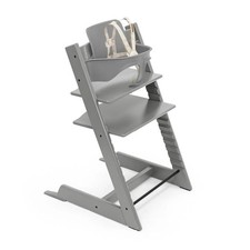 Stokke Tripp Trapp Grey High Chair Baby Set