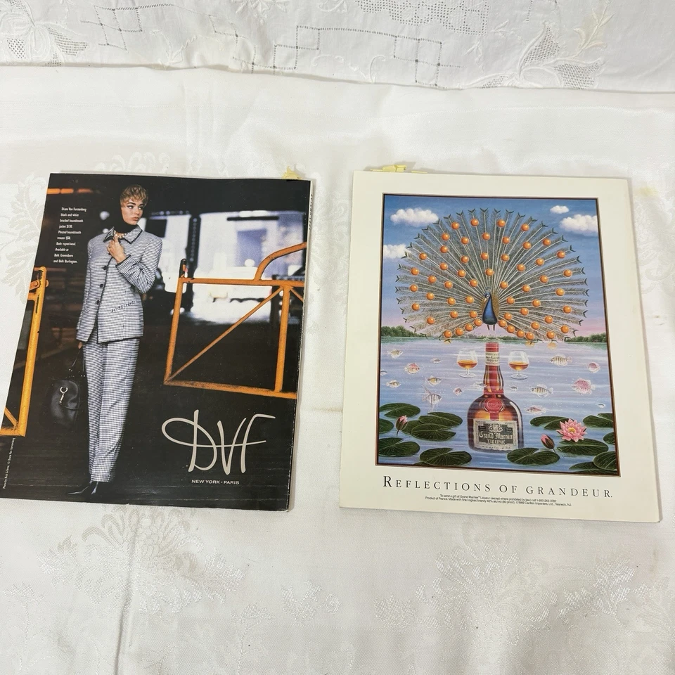 RARE: 1991 Martha Stewart Living - 2 Issues w/Recipe Cards Sept Oct - Spring Lot - Image 4 of 4