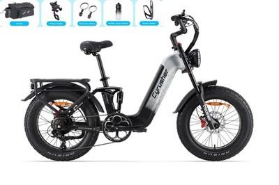 Cyrusher Kommoda 3.0 E-Mountainbike Elektrofahrrad 48V 20AH Vollfederung Ebike