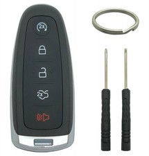 Smart Key Fob Shell Case Replacement Fits for Ford Explorer Edge 2011-2015 Fl...