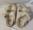 Birkenstock Big Buckle Arizona Teddy Shearling Slides (Sz 38 /US 7) Preowned — photo 6