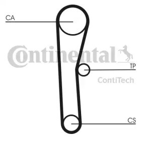 CT536K1 TIMING BELT / CAM BELT KIT CONTITECH NEW OE REPLACEMENT - Picture 2 of 12