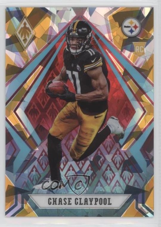 2020 Panini Phoenix Rookies Fire & Ice 50/50 Chase Claypool #126 10g7