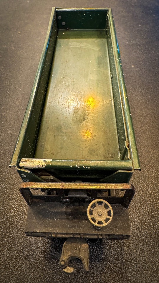 Vintage Postwar Lionel 3459 Green Automatic Dump Ore Car – O Gauge w ...