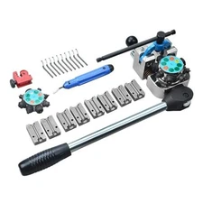  Professional Brake Tube Line Flaring Tool 45 and 37 Degree Set, 37&45 Degree