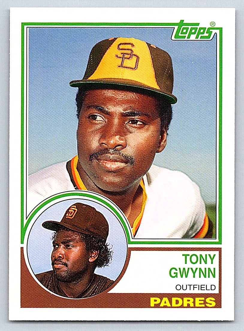 TONY GWYNN  PADRES  2006 TOPPS ROOKIE OF THE WEEK - ROOKIE REPRINT #22of25