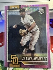 2026 topps baseball series 1 Xander Bogaerts #33 Pink Sandglitter 