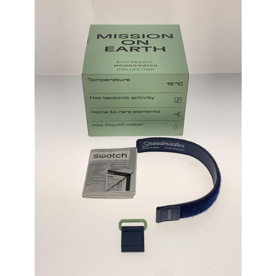 SWATCH◆Watch/Analog/BLU/BLU image 6