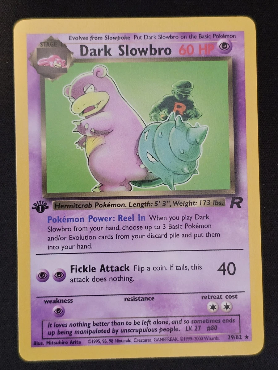 Dark Slowbro Pokémon TCG Cards for sale | eBay
