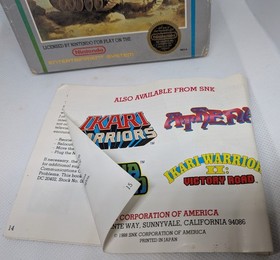 Iron Tank -- NES Nintendo Game Original Box Complete CIB with Manual. Vintage