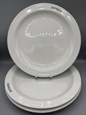 Original Mitropa Geschirr - 3 große  englische Teller 29,5cm- Sammlungsaufl.