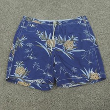 Tommy Bahama Swim Short Mens Extra Large Pull String Pineapple Hawaiian