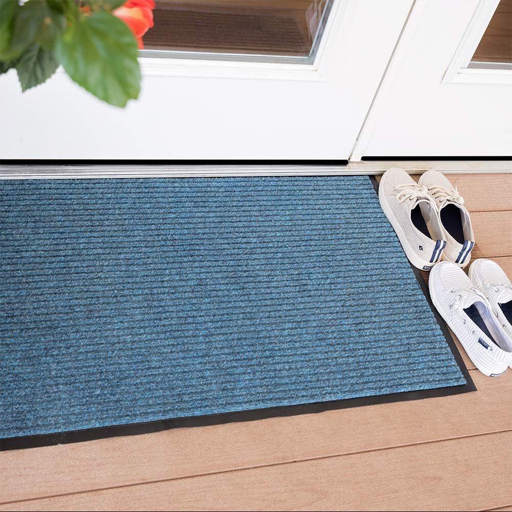 Notrax 109 Brush Step Carpeted Indoor/Outdoor Entrance Mat for Home or Office, 3