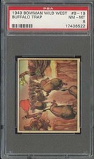 1949 Bowman Wild West Trading Cards 10