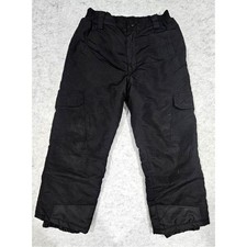 Vertical 9 Kids Snowpants, Skipants, Unisex, Black, Water Wind Proof Sz 10/12
