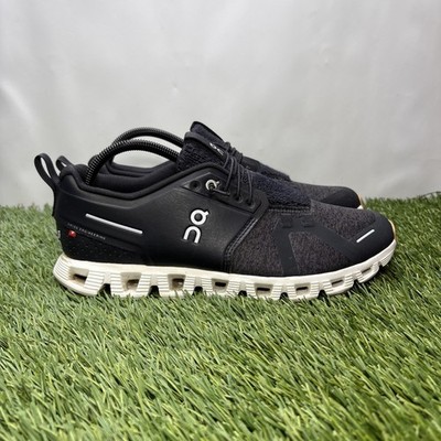 On Running Trainers Mens Size 9 Cloud 5 Terry Cloth Black Almond Shoes 99.98828