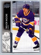 Trevor Moore 85 2021-22 Upper Deck Los Angeles Kings Card