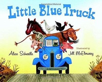 LITTLE BLUE TRUCK BOARD BOOK By Alice Schertle & Jill Mcelmurry **BRAND NEW**