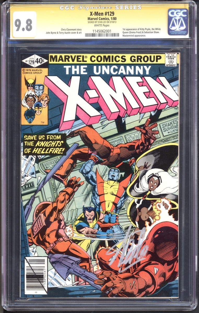 Uncanny X-Men #129 Signature Series CGC 9.8 Stan Lee signature | eBay