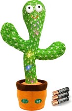 Dancing Talking Cactus Toy Mimics Back, Baby Singing New