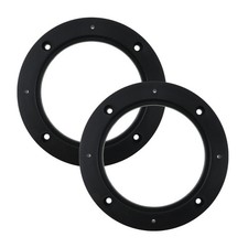 2 Pcs 4-inch Universal Fit ABS Car Stereo 4" Speaker Spacers, 0.4" Depth