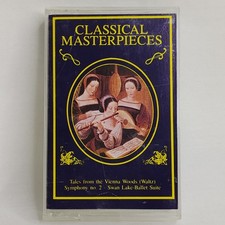 Vintage Classical Masterpieces Cassette Retro Tape Symphony Music Chopin Mozart