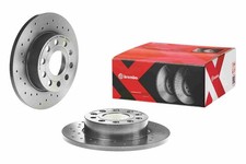 2x BREMBO Bremsscheibe XTRA LINE - Xtra 08.9488.1X für AUDI VW GOLF SKODA A3 8P1
