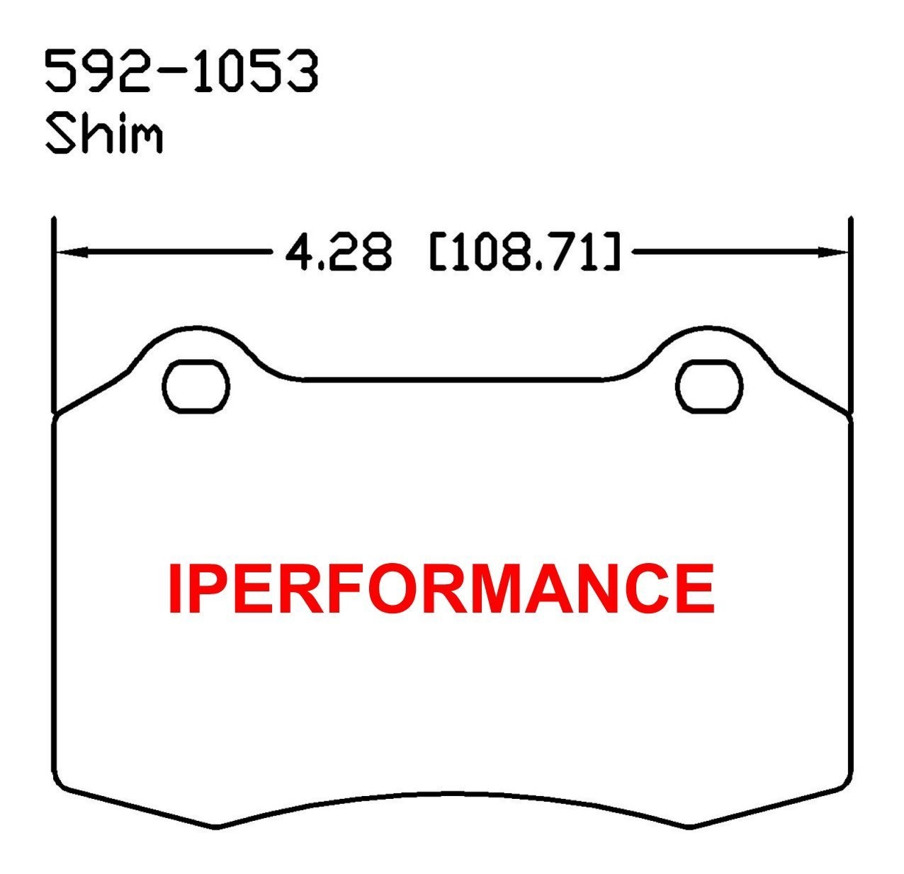 Maserati Ghibli 2014-2020 Rear Brake pad fitting kits Set