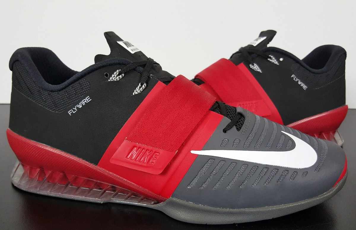 ウエイトトレーニング NIKE ROMALEOS 3 Nike Romaleos 3 Size 14 Weight Lifting Training Shoes White