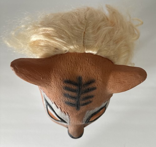 Therian Cat Mask w Blonde Hair For Quads Halloween & Other Activities Unique - Picture 6 of 8