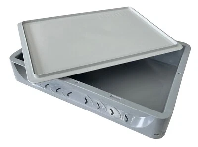 SOLENT PLASTICS Pizza Bread Dough Proofing Tray and Lid
