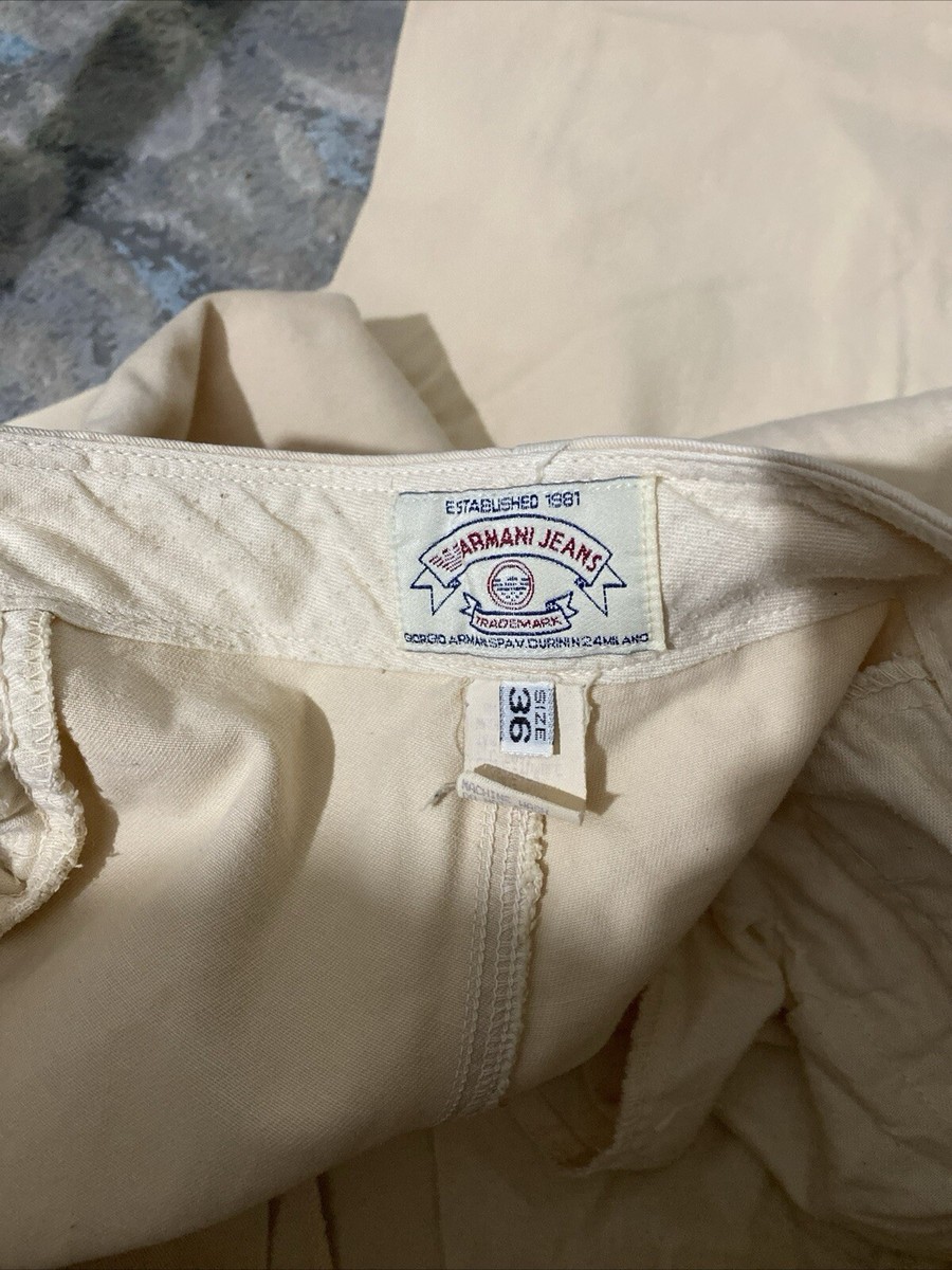 vintage armani jeans chino sz 36, made usa | eBay