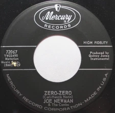 JOE NEWMAN IN A LITTLE SPANISH TOWN / ZERO 45RPM 7" VINYL RECORD VG+ MERCURY