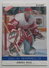 2002-03 BAP Memorabilia Sapphire Dominik Hasek /100 Detroit Red Wings