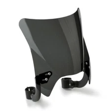 National Cycle Mohawk Windshield Dark Tint Black Fits 44-51mm OD N2839-002