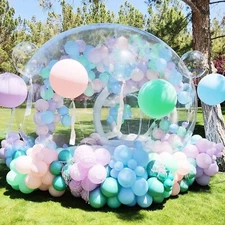 15FT Inflatable Bubble House Balloons Bubble Tent For Festival Birthday Party
