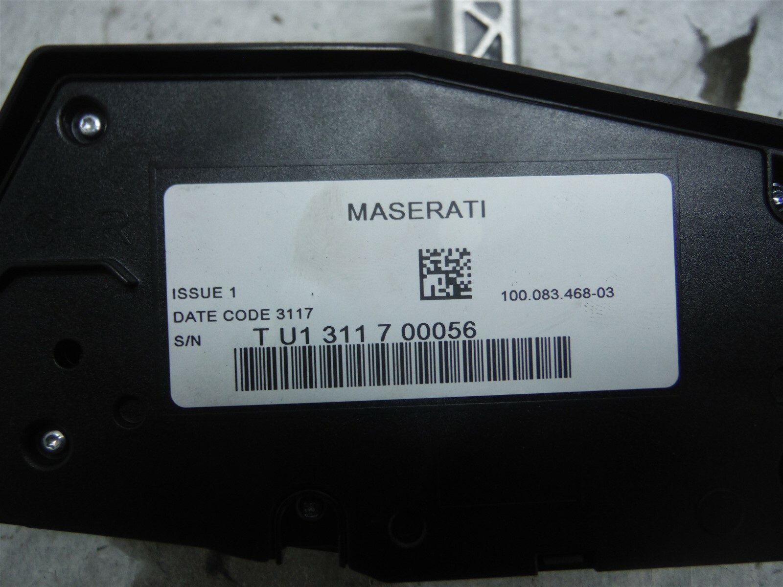 2015 MASERATI GHIBLI S Q4 AUTO GEAR SELECTOR SHIFTER SHIFT BOX OEM 6700317400